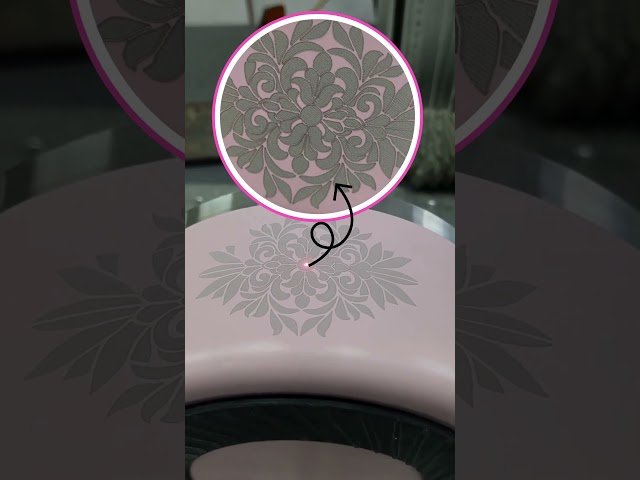 Laser Marking on a Steel Bowl: Precision in Action | Jai Ambay Etching Process  #5axistechnology