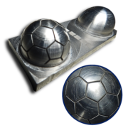 5 AXIS LASER TEXTURING ON FOOTBALL ELECTRODE