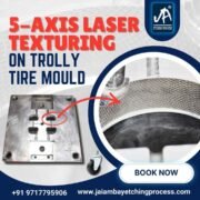 Precision Meets Innovation 🚀 Experience advanced 5 axis laser texturing for trolley tire molds