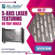 Precision Redefined 🔧 Experience superior surface finishing with 5 Axis Laser Texturing on Tra