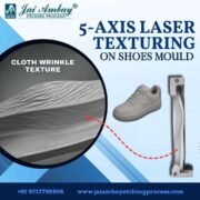 Precision meets design 🌀 Our 5 Axis Laser Texturing technology brings life like cloth wrinkle